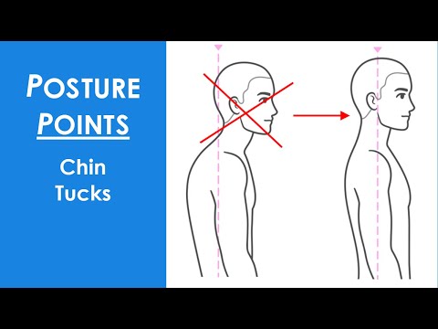 Chin Tucks - Fix forward head posture