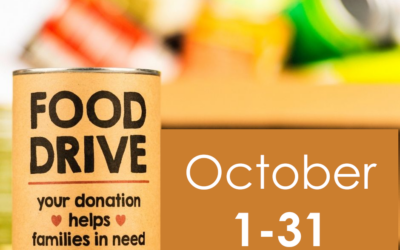 Food Drive: October 1 – 31