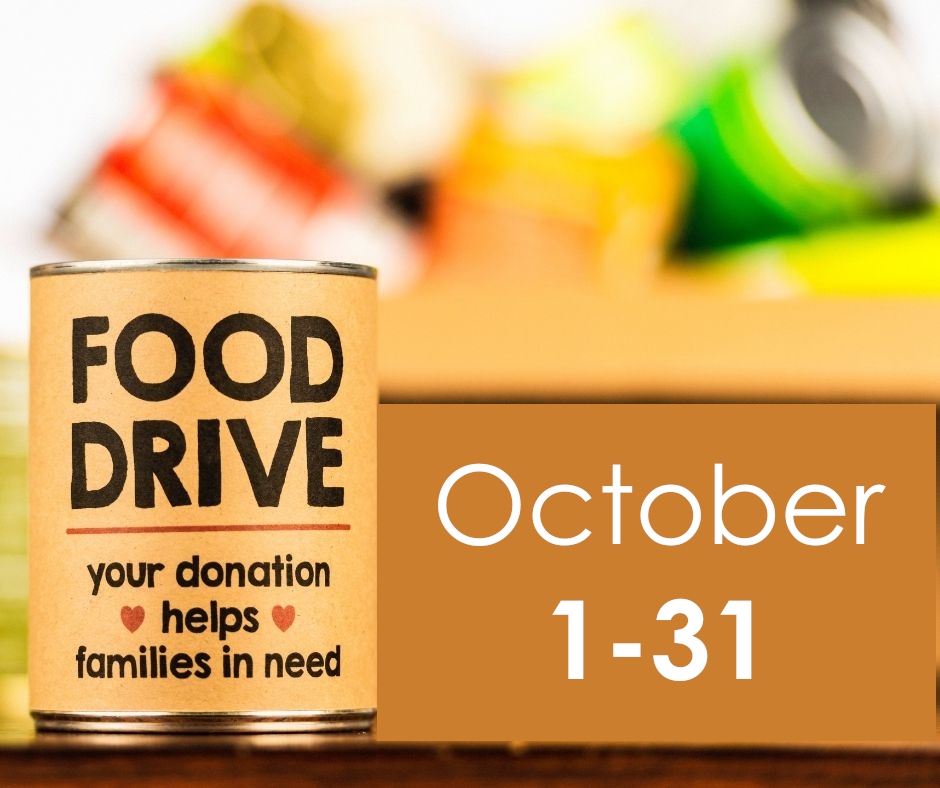 Donate to our 14th annual Food Drive